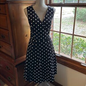 Black and White Polka Dot Dress